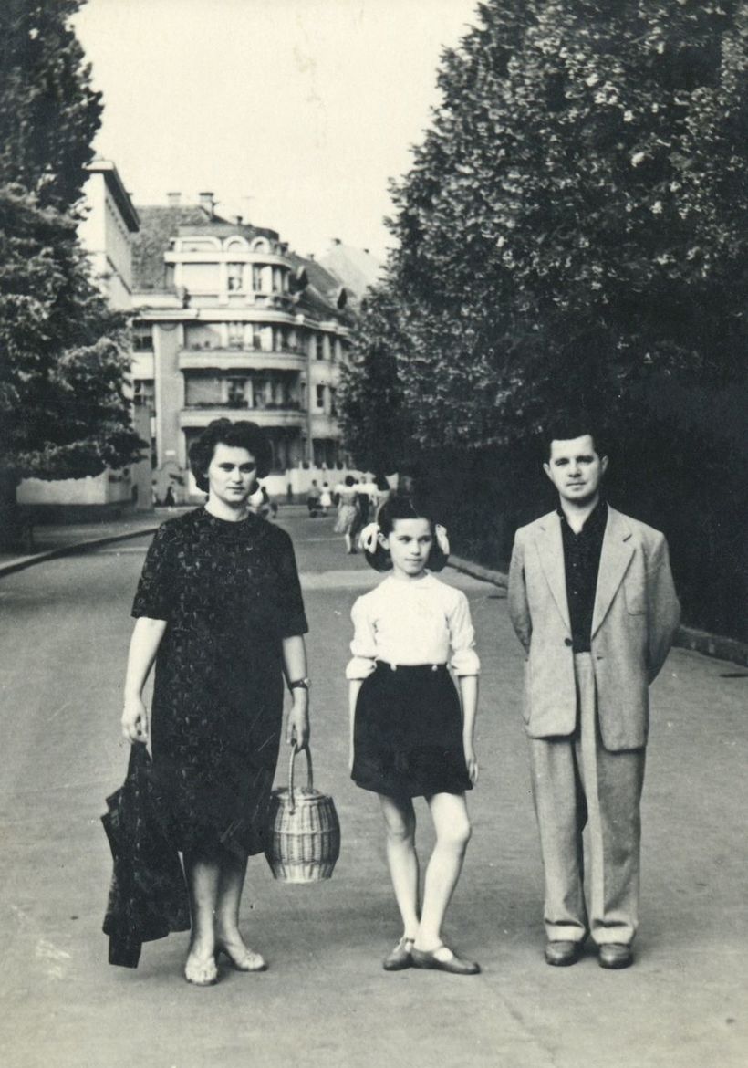 S rodiči v Užhorodě. Foto: soukromý archiv.